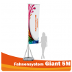 Mobile Fahne Giant 5m