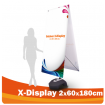 X-Display 60x180 cm Doppelseitig