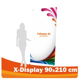 X-Display 90x210 cm XL