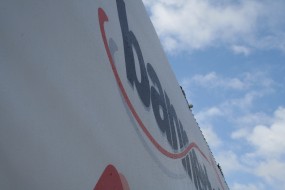 Bauzaunbanner / Werbeplane