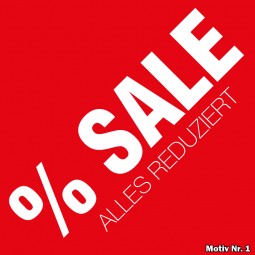 Werbebanner -SALE- quadratisch